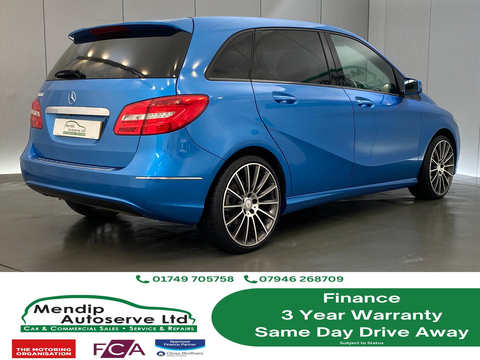 Mercedes-Benz B Class 1.6 B180 BlueEfficiency Sport MPV 5dr Petrol 7G-DCT Euro 5 (s/s) (122 ps)