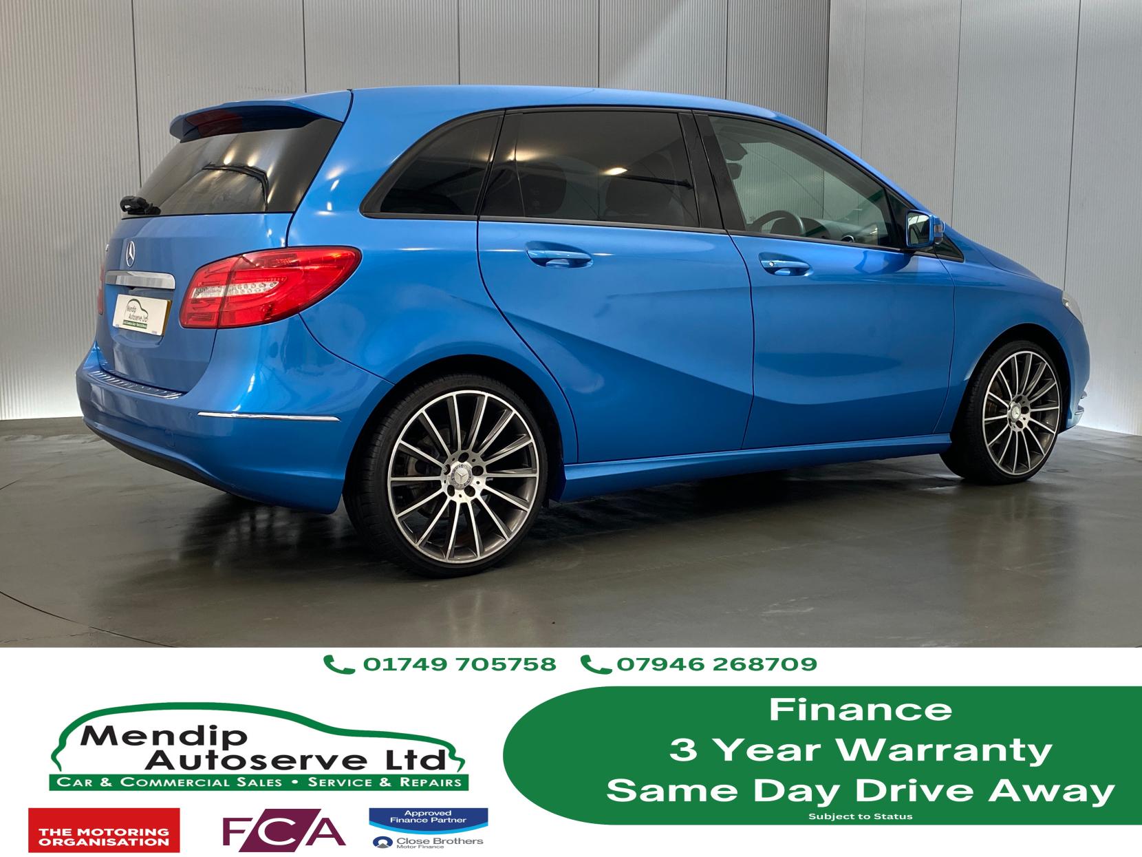Mercedes-Benz B Class 1.6 B180 BlueEfficiency Sport MPV 5dr Petrol 7G-DCT Euro 5 (s/s) (122 ps)