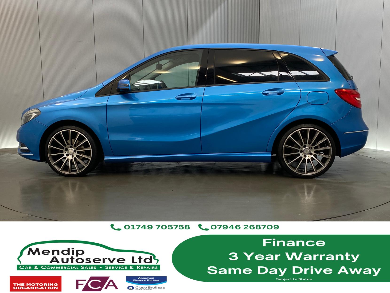 Mercedes-Benz B Class 1.6 B180 BlueEfficiency Sport MPV 5dr Petrol 7G-DCT Euro 5 (s/s) (122 ps)
