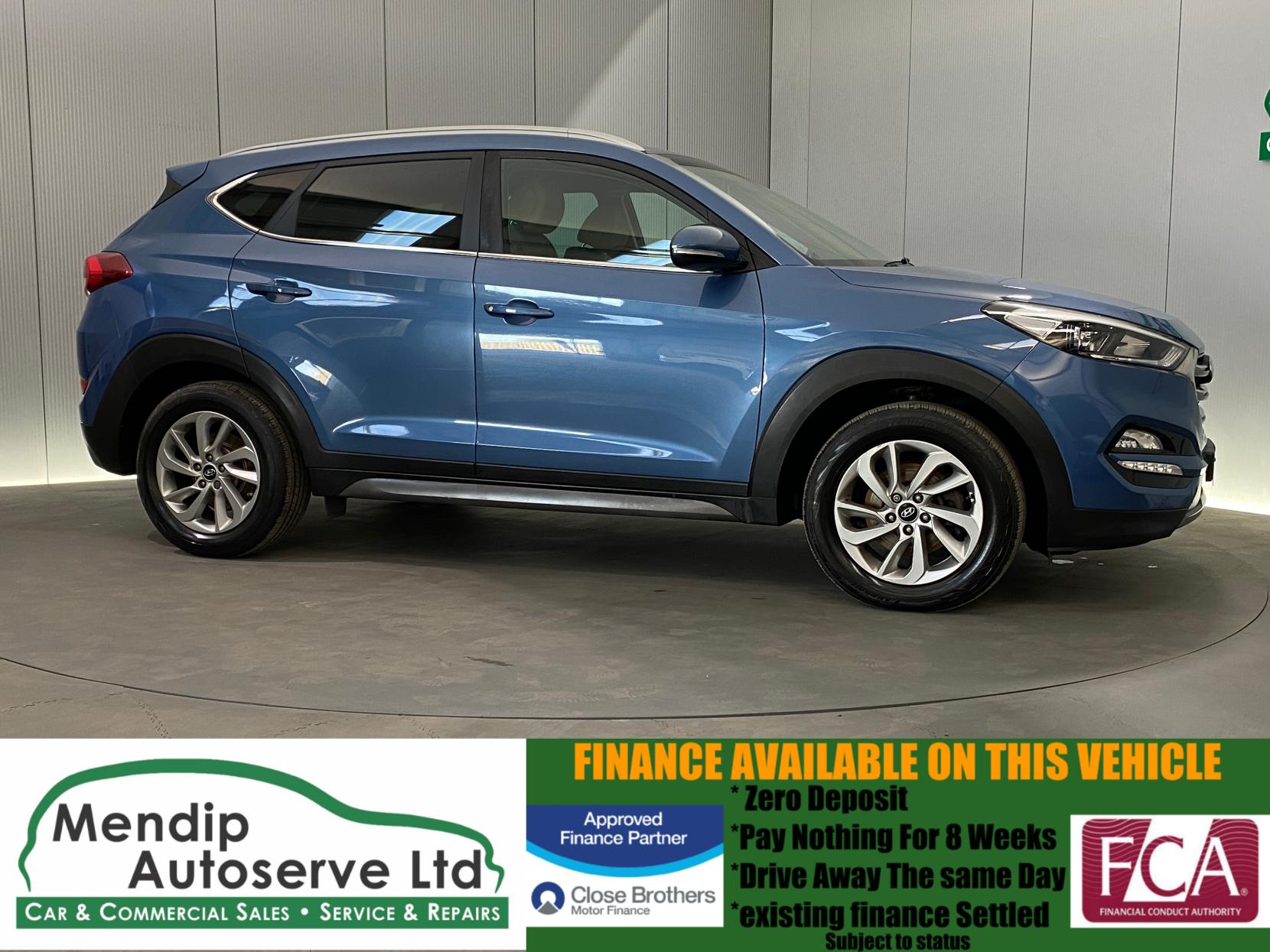 Hyundai TUCSON 1.7 CRDi Blue Drive Premium SUV 5dr Diesel Manual Euro 6 (s/s) (116 ps)