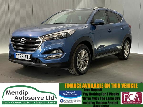 Hyundai TUCSON 1.7 CRDi Blue Drive Premium SUV 5dr Diesel Manual Euro 6 (s/s) (116 ps)