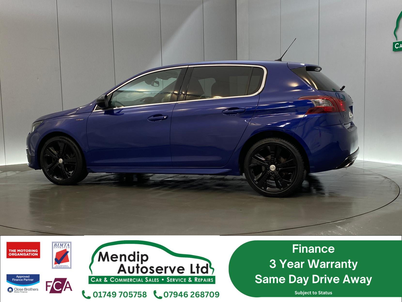 Peugeot 308 1.6 BlueHDi GT Line Hatchback 5dr Diesel Manual Euro 6 (s/s) (120 ps)