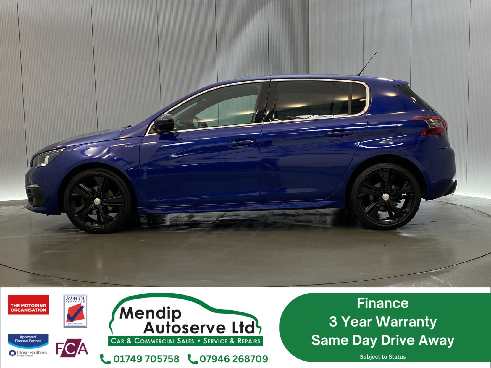 Peugeot 308 1.6 BlueHDi GT Line Hatchback 5dr Diesel Manual Euro 6 (s/s) (120 ps)