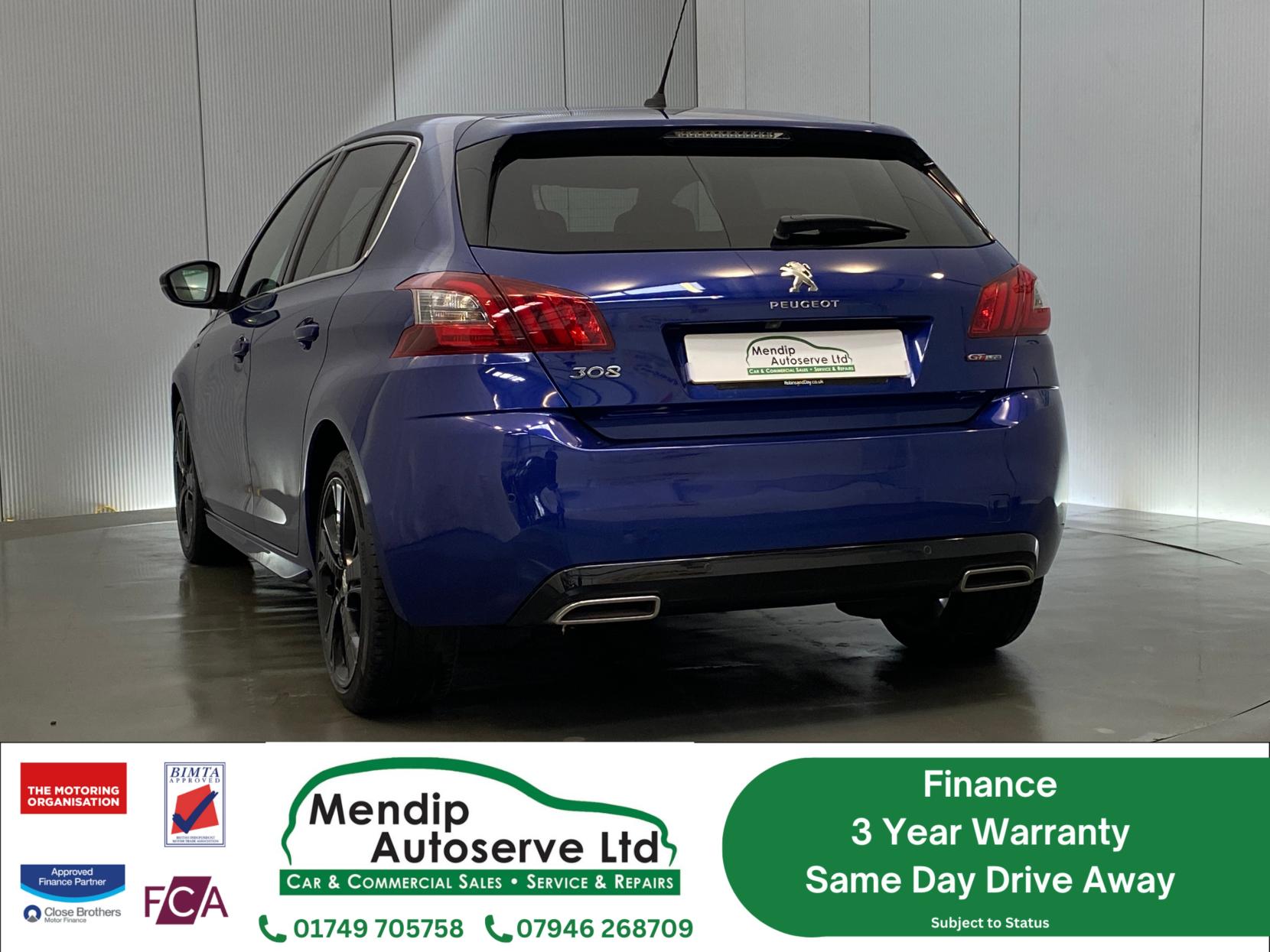 Peugeot 308 1.6 BlueHDi GT Line Hatchback 5dr Diesel Manual Euro 6 (s/s) (120 ps)