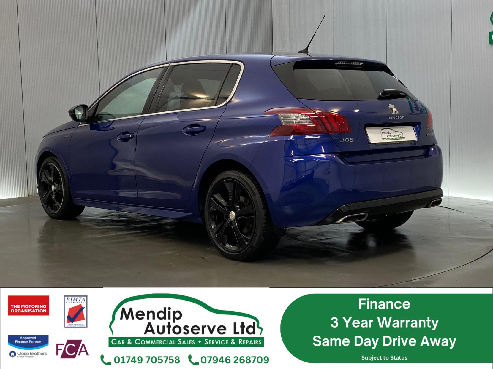 Peugeot 308 1.6 BlueHDi GT Line Hatchback 5dr Diesel Manual Euro 6 (s/s) (120 ps)