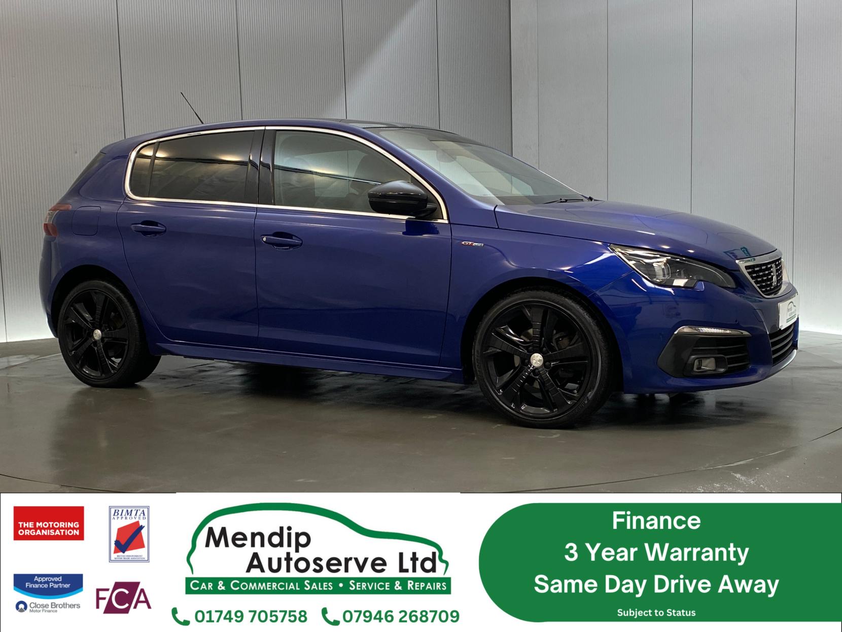 Peugeot 308 1.6 BlueHDi GT Line Hatchback 5dr Diesel Manual Euro 6 (s/s) (120 ps)