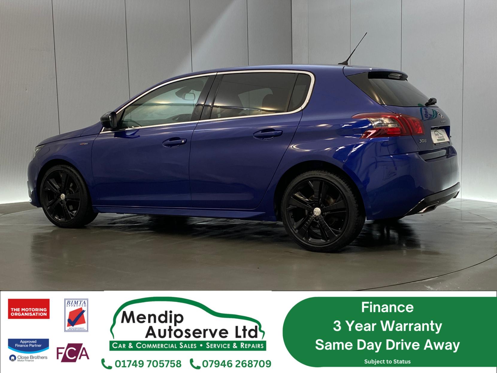 Peugeot 308 1.6 BlueHDi GT Line Hatchback 5dr Diesel Manual Euro 6 (s/s) (120 ps)