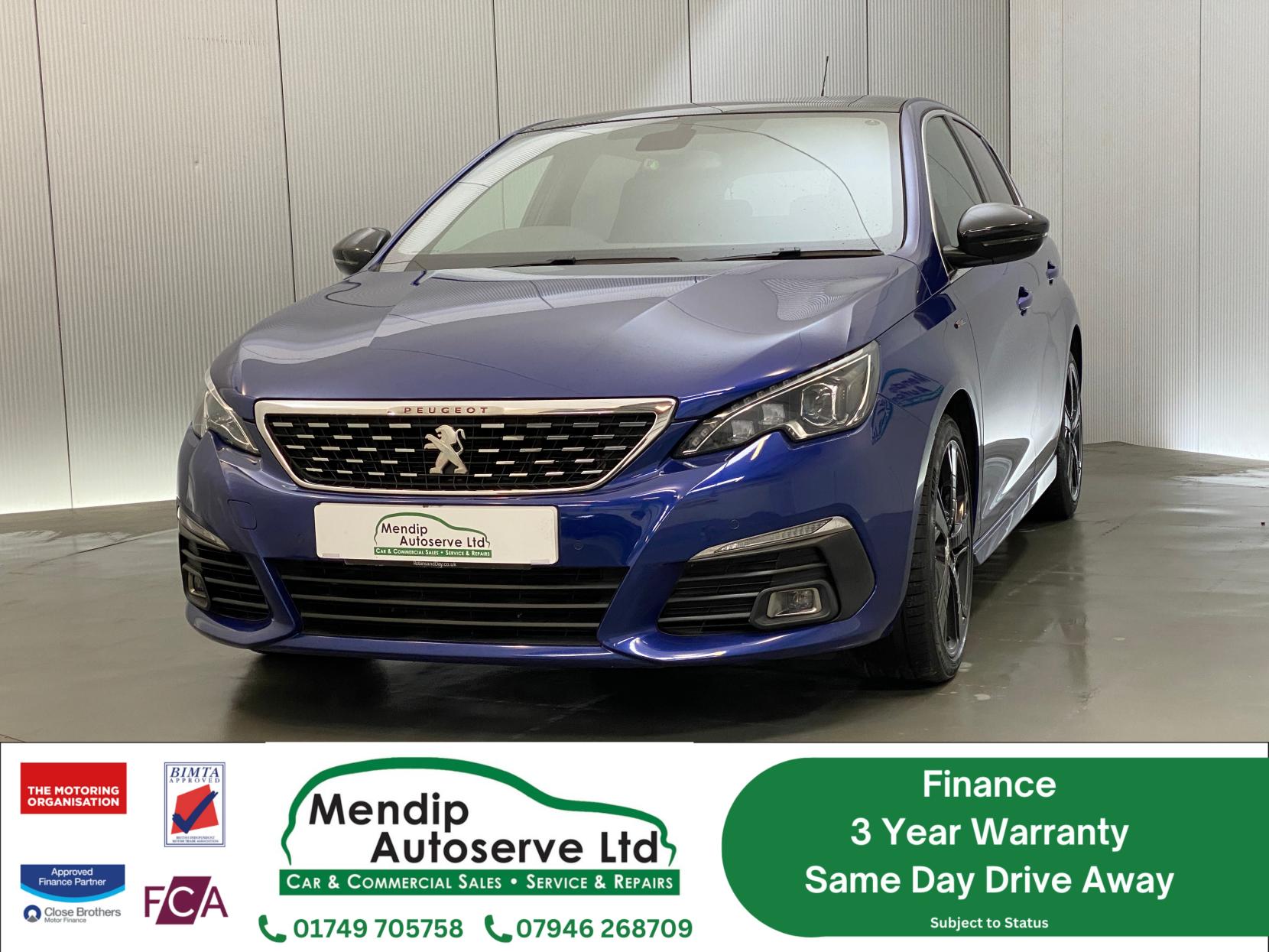 Peugeot 308 1.6 BlueHDi GT Line Hatchback 5dr Diesel Manual Euro 6 (s/s) (120 ps)