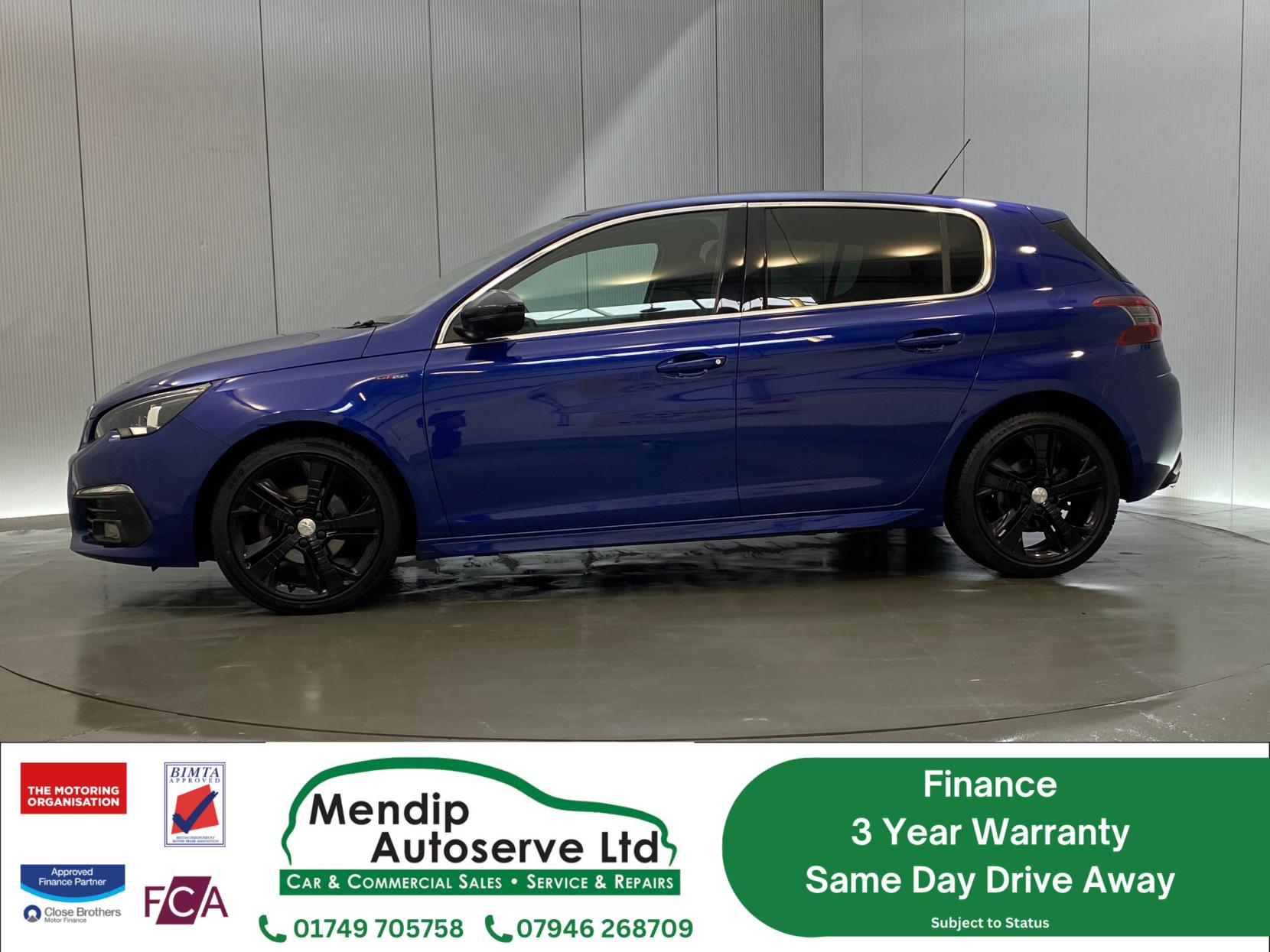 Peugeot 308 1.6 BlueHDi GT Line Hatchback 5dr Diesel Manual Euro 6 (s/s) (120 ps)
