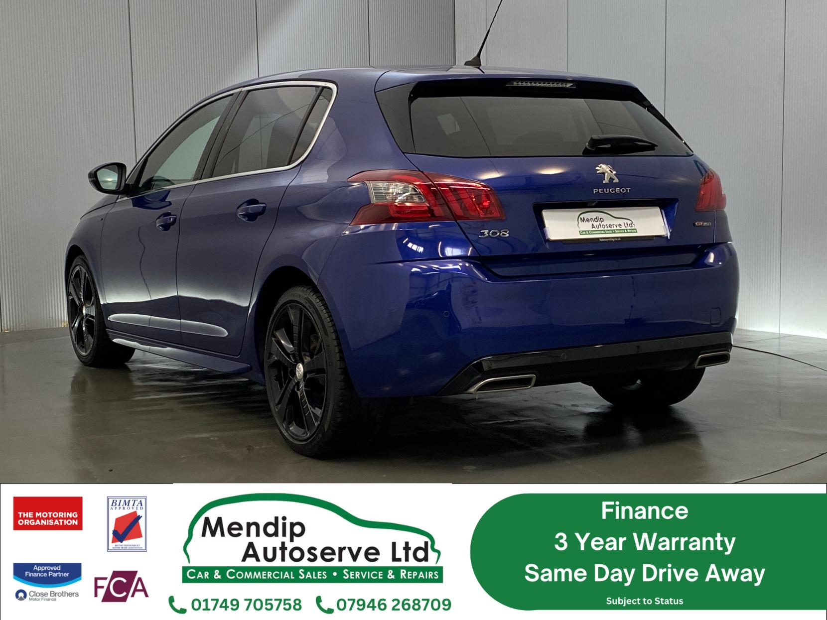 Peugeot 308 1.6 BlueHDi GT Line Hatchback 5dr Diesel Manual Euro 6 (s/s) (120 ps)