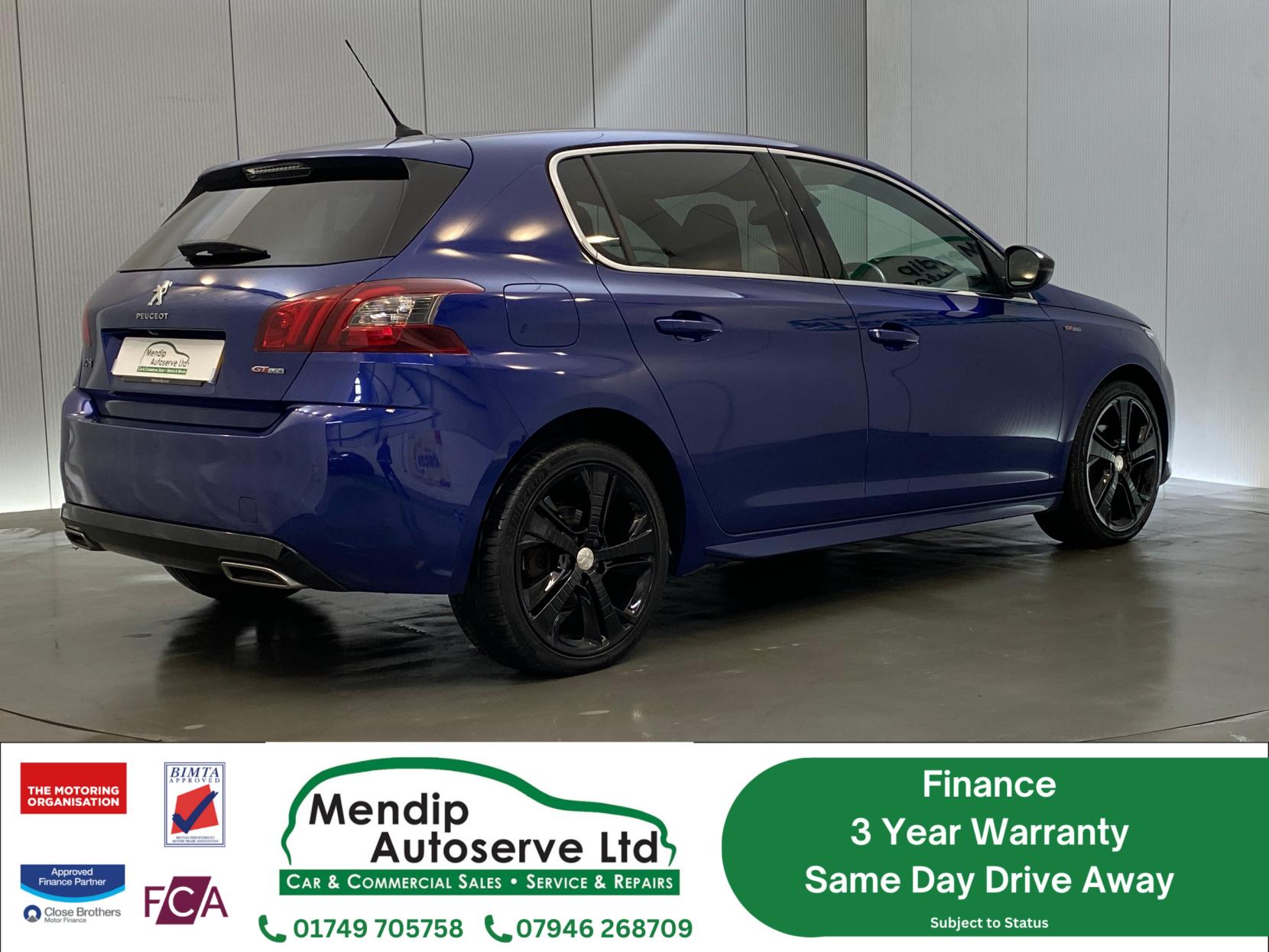 Peugeot 308 1.6 BlueHDi GT Line Hatchback 5dr Diesel Manual Euro 6 (s/s) (120 ps)