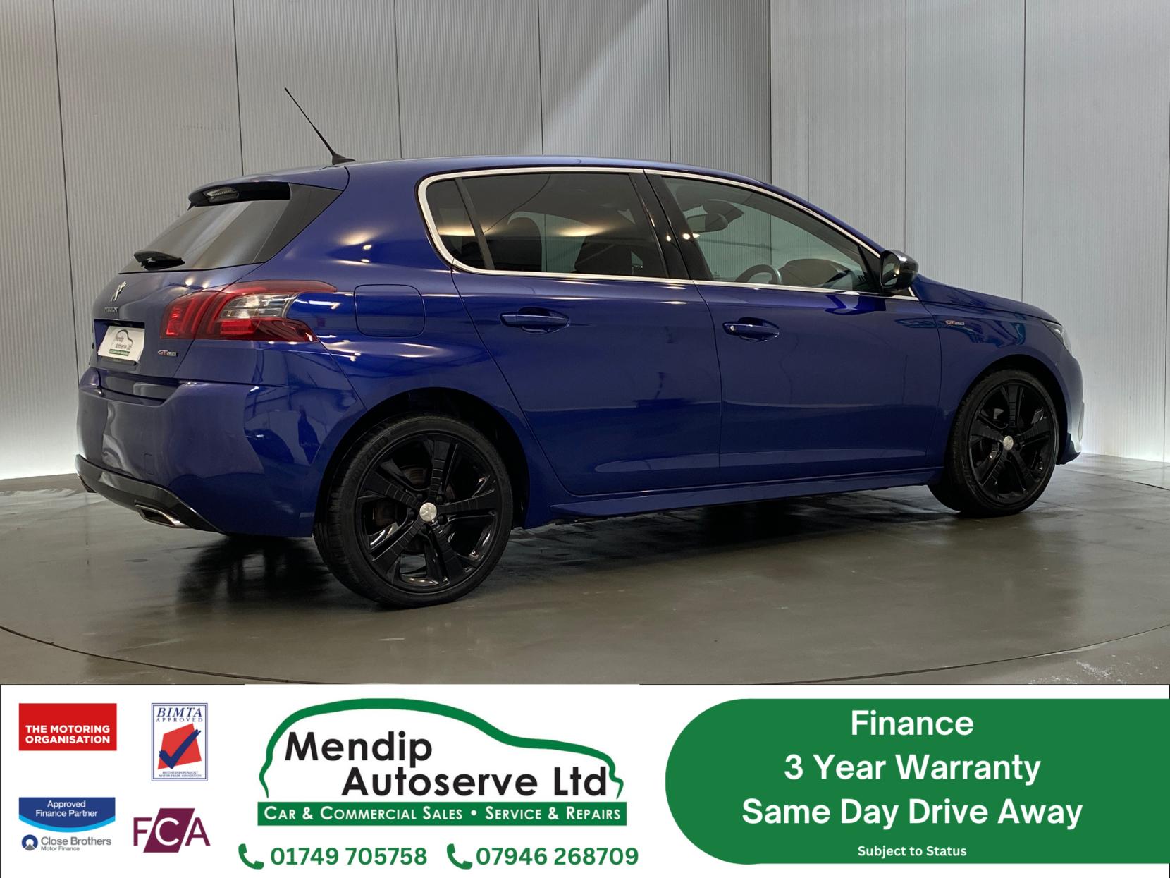 Peugeot 308 1.6 BlueHDi GT Line Hatchback 5dr Diesel Manual Euro 6 (s/s) (120 ps)