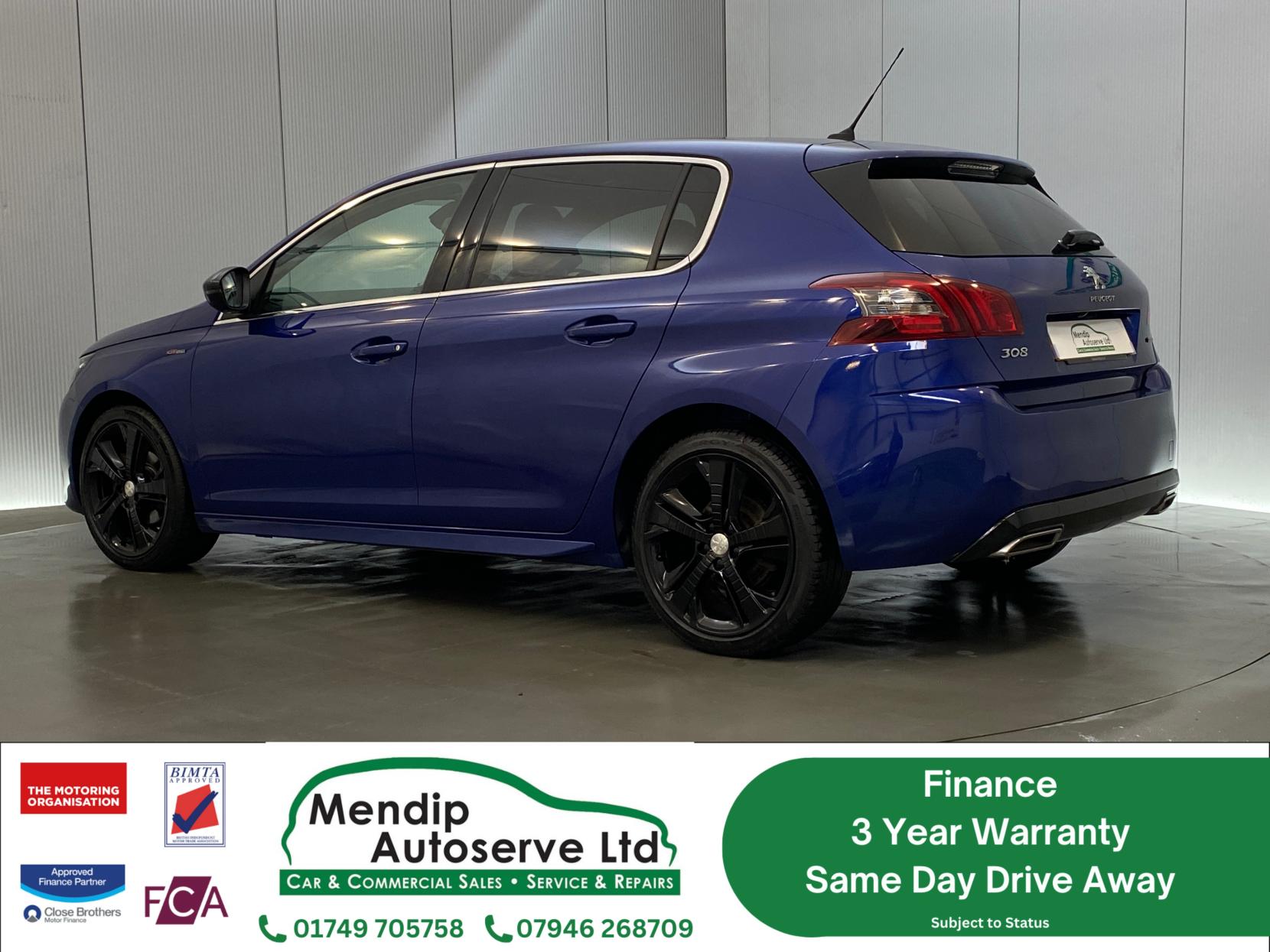Peugeot 308 1.6 BlueHDi GT Line Hatchback 5dr Diesel Manual Euro 6 (s/s) (120 ps)