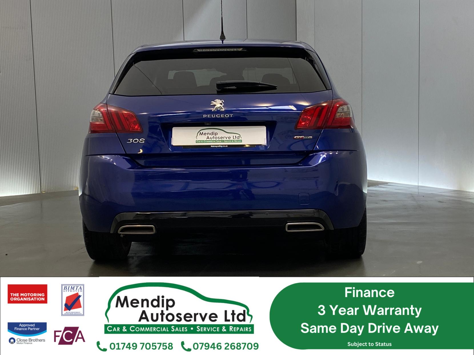 Peugeot 308 1.6 BlueHDi GT Line Hatchback 5dr Diesel Manual Euro 6 (s/s) (120 ps)