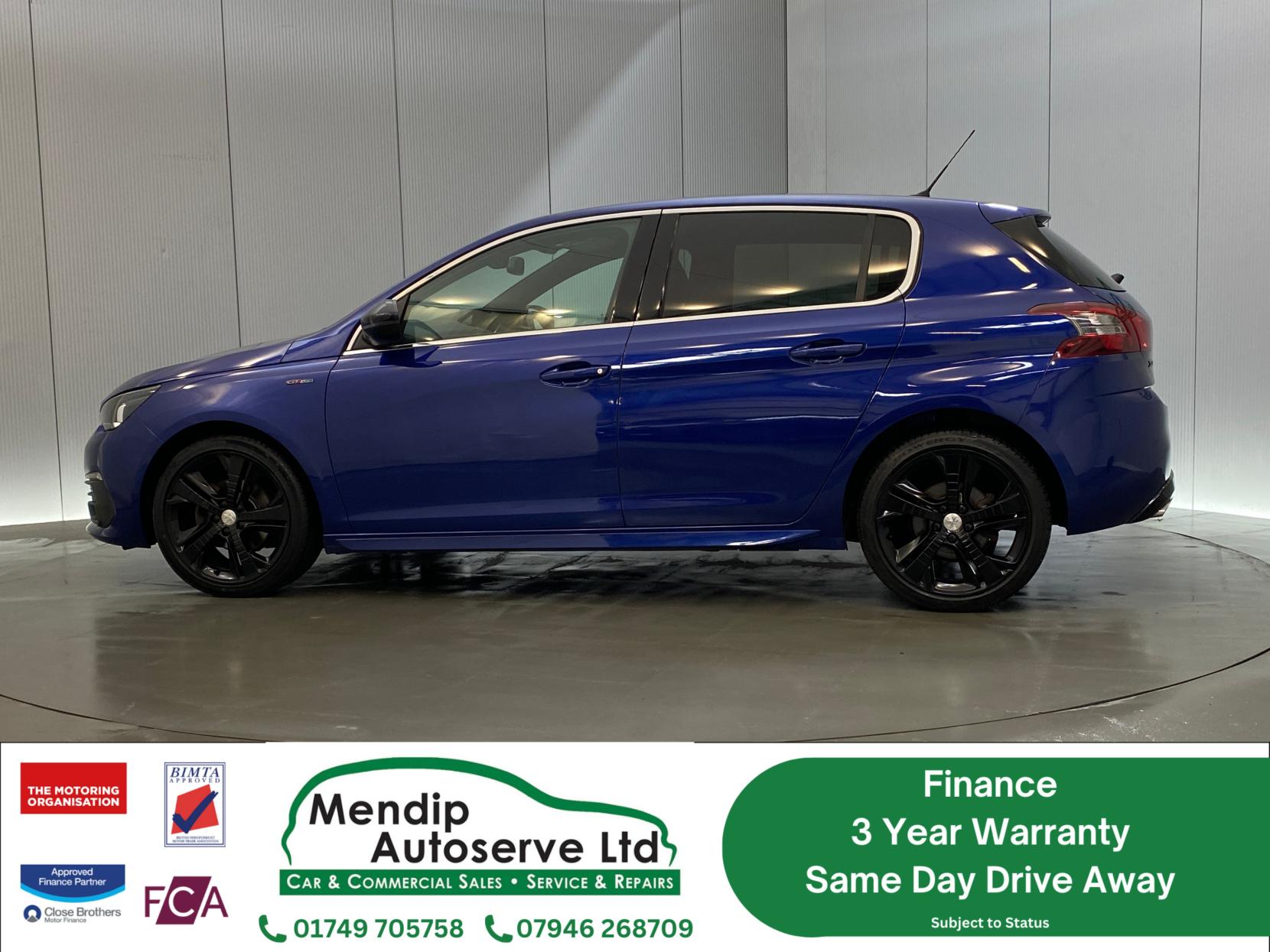 Peugeot 308 1.6 BlueHDi GT Line Hatchback 5dr Diesel Manual Euro 6 (s/s) (120 ps)