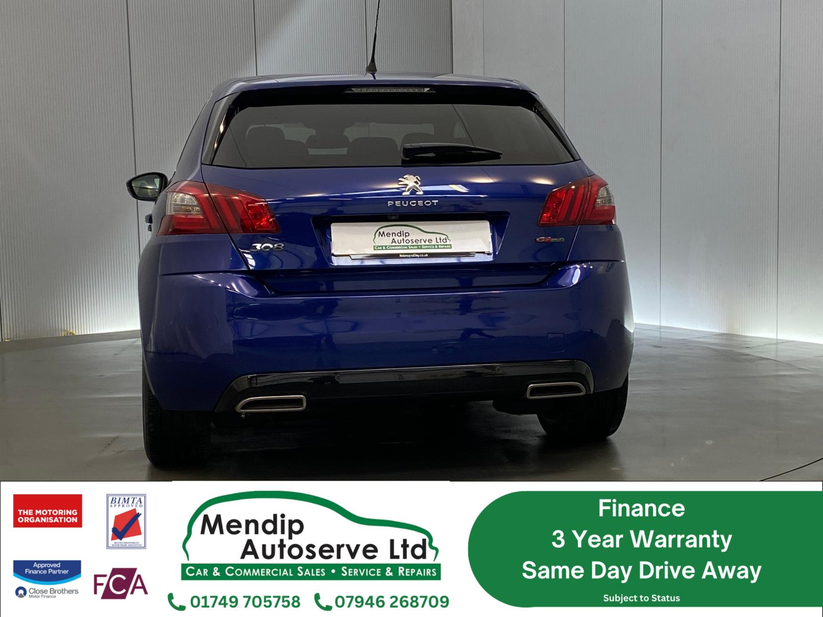 Peugeot 308 1.6 BlueHDi GT Line Hatchback 5dr Diesel Manual Euro 6 (s/s) (120 ps)