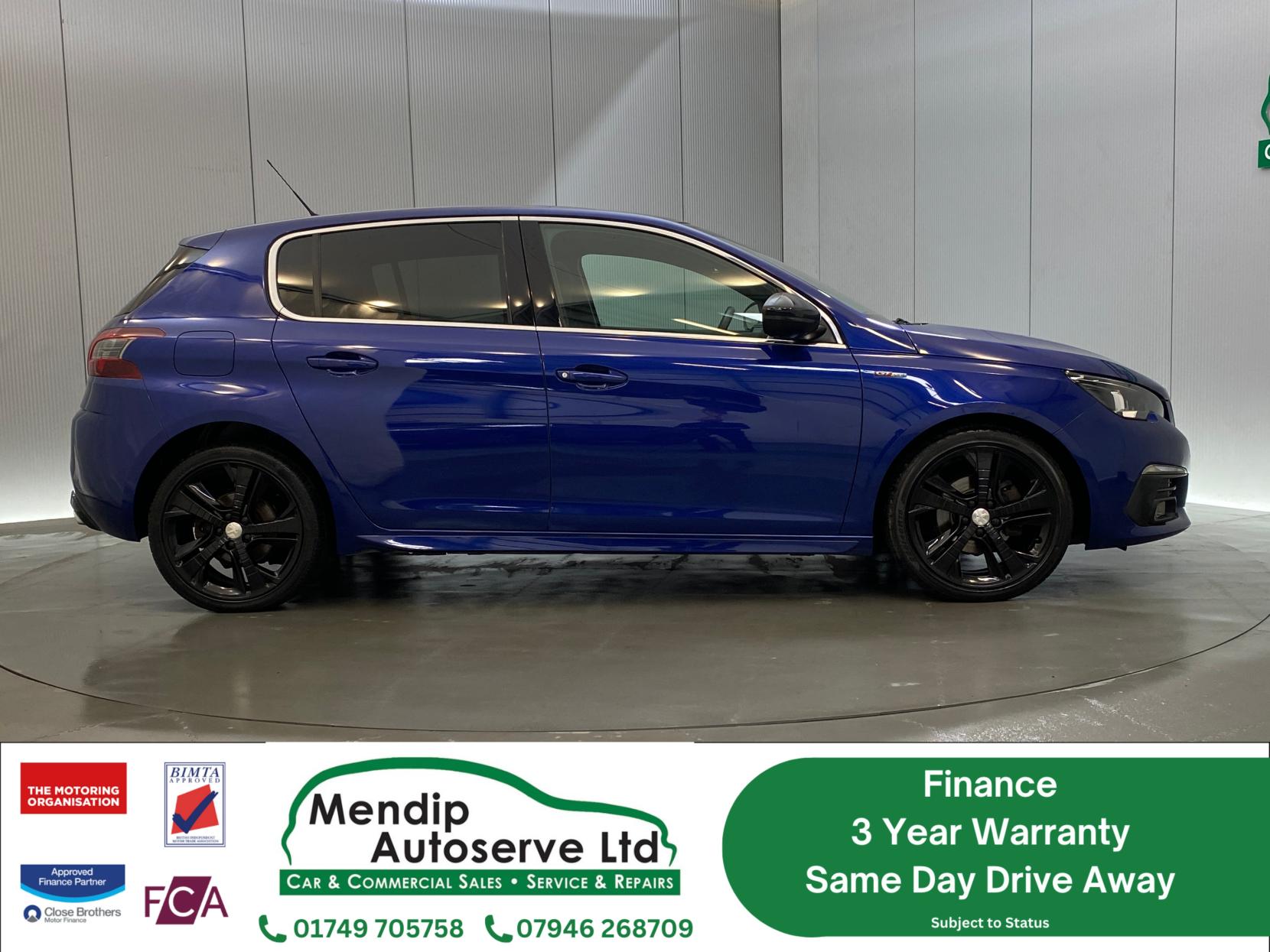 Peugeot 308 1.6 BlueHDi GT Line Hatchback 5dr Diesel Manual Euro 6 (s/s) (120 ps)