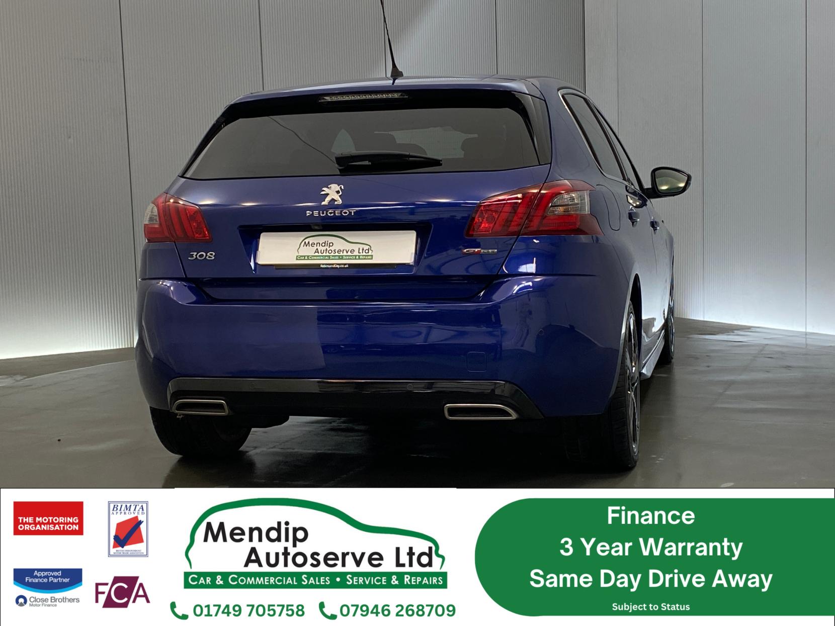 Peugeot 308 1.6 BlueHDi GT Line Hatchback 5dr Diesel Manual Euro 6 (s/s) (120 ps)