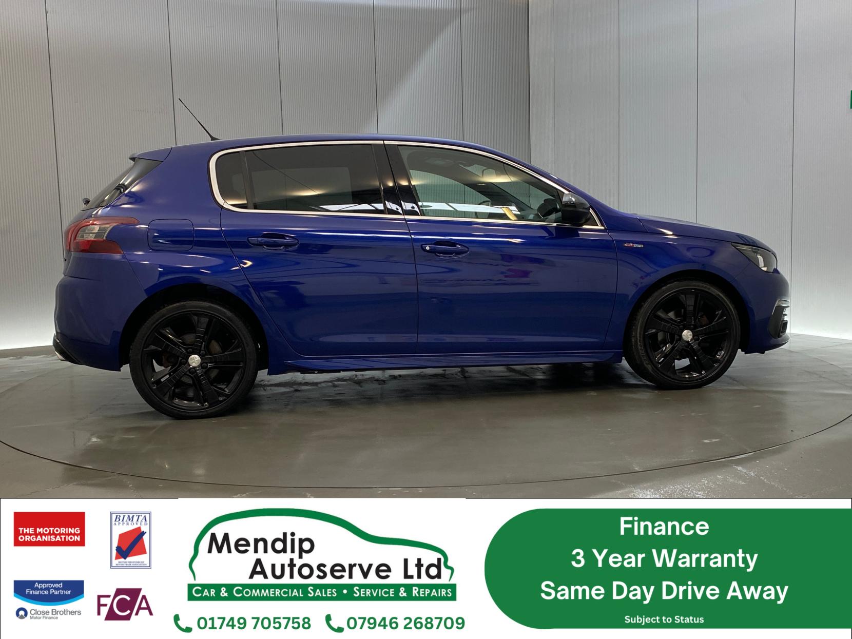Peugeot 308 1.6 BlueHDi GT Line Hatchback 5dr Diesel Manual Euro 6 (s/s) (120 ps)