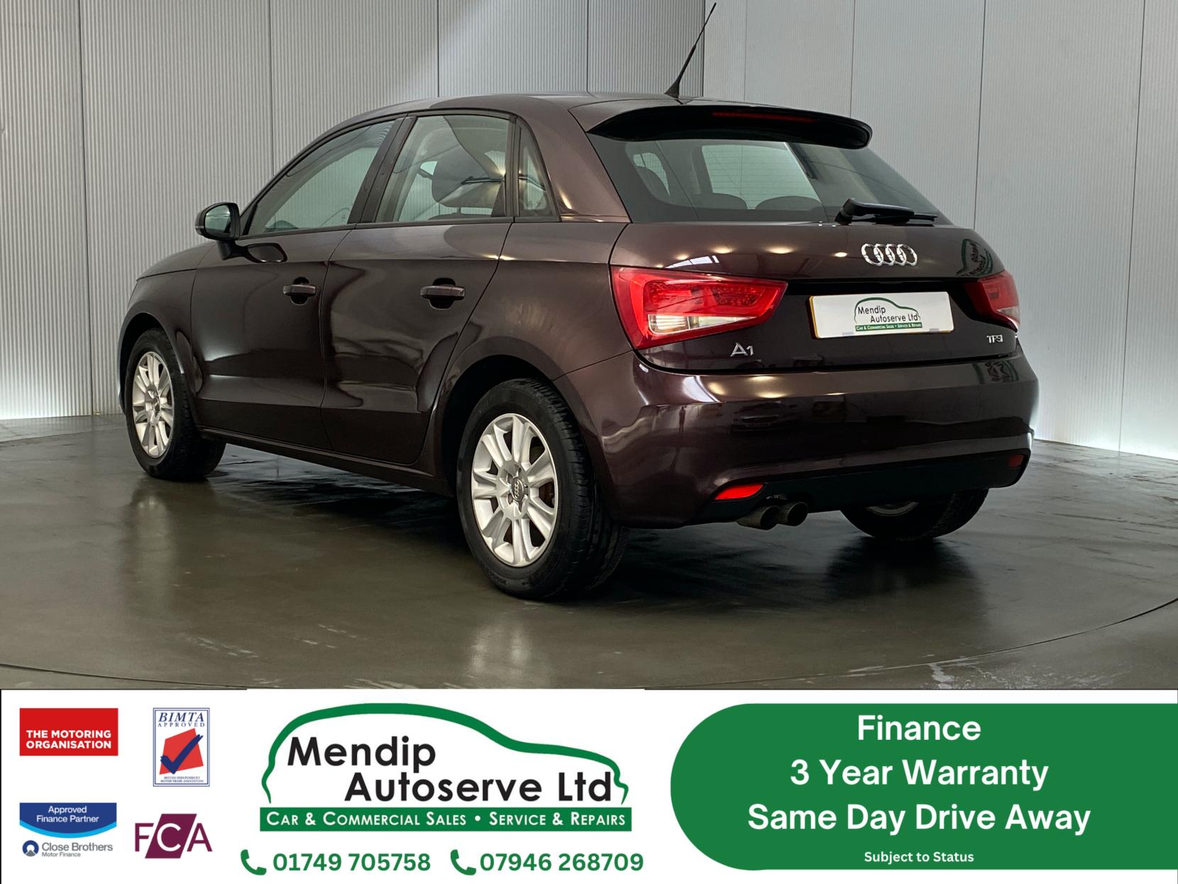 Audi A1 1.4 TFSI Sport Sportback 5dr Petrol S Tronic Euro 5 (s/s) (122 ps)