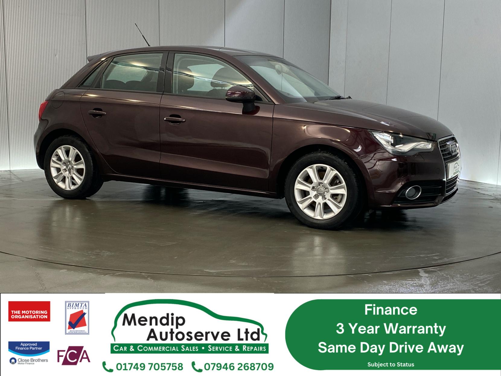 Audi A1 1.4 TFSI Sport Sportback 5dr Petrol S Tronic Euro 5 (s/s) (122 ps)