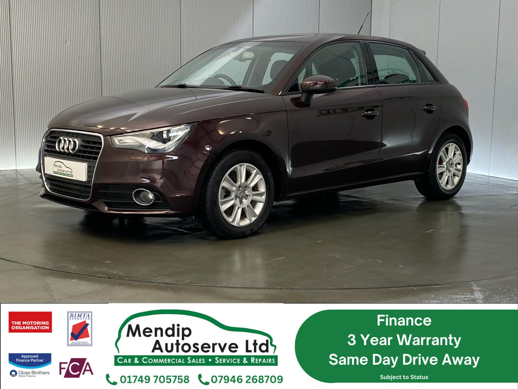 Audi A1 1.4 TFSI Sport Sportback 5dr Petrol S Tronic Euro 5 (s/s) (122 ps)