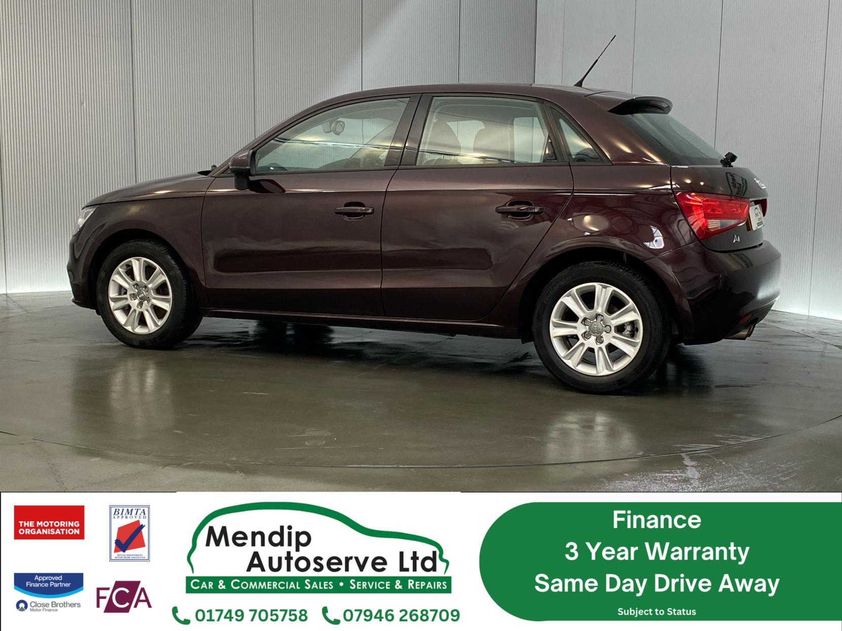 Audi A1 1.4 TFSI Sport Sportback 5dr Petrol S Tronic Euro 5 (s/s) (122 ps)