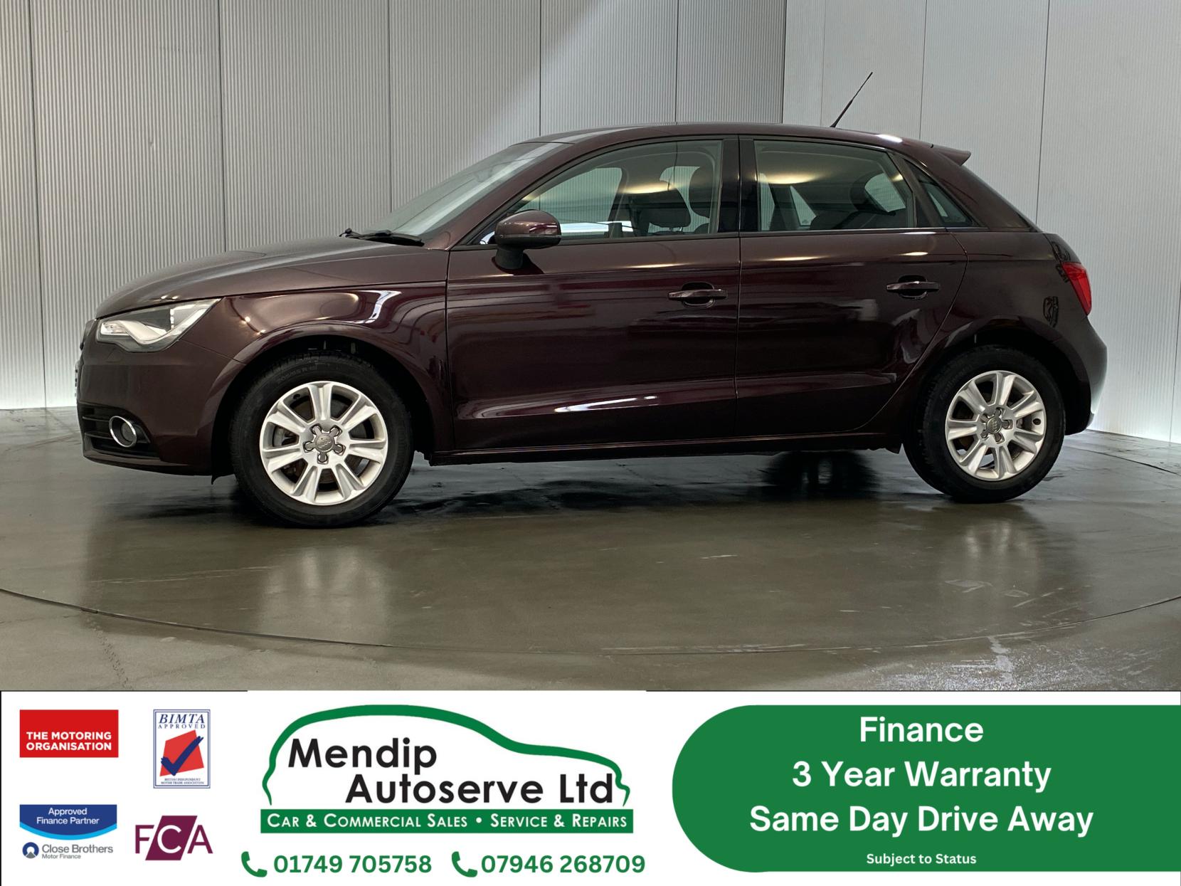 Audi A1 1.4 TFSI Sport Sportback 5dr Petrol S Tronic Euro 5 (s/s) (122 ps)