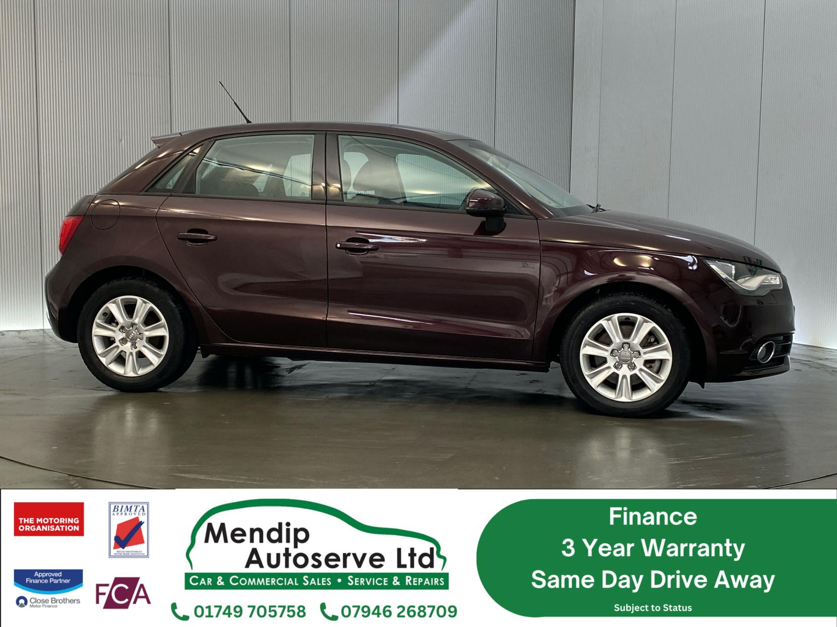 Audi A1 1.4 TFSI Sport Sportback 5dr Petrol S Tronic Euro 5 (s/s) (122 ps)