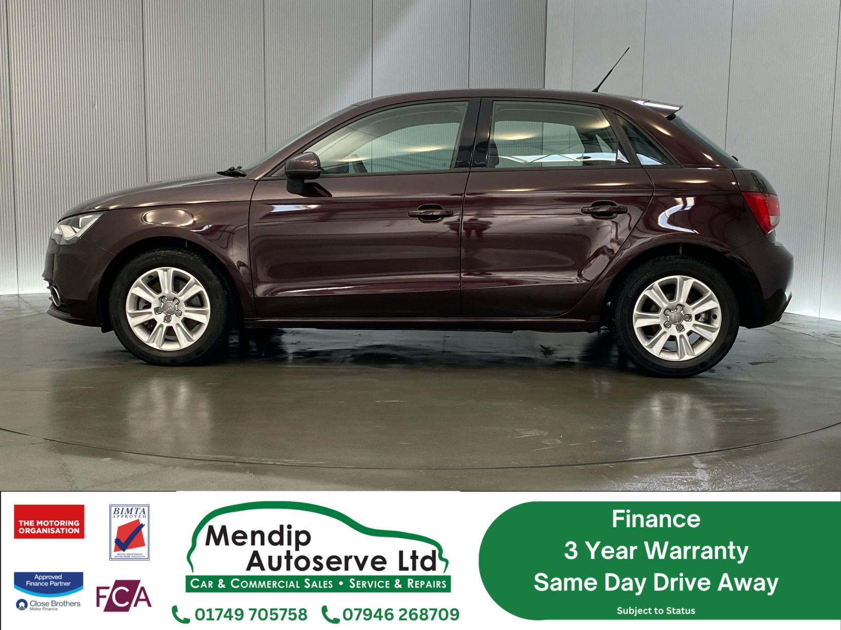 Audi A1 1.4 TFSI Sport Sportback 5dr Petrol S Tronic Euro 5 (s/s) (122 ps)