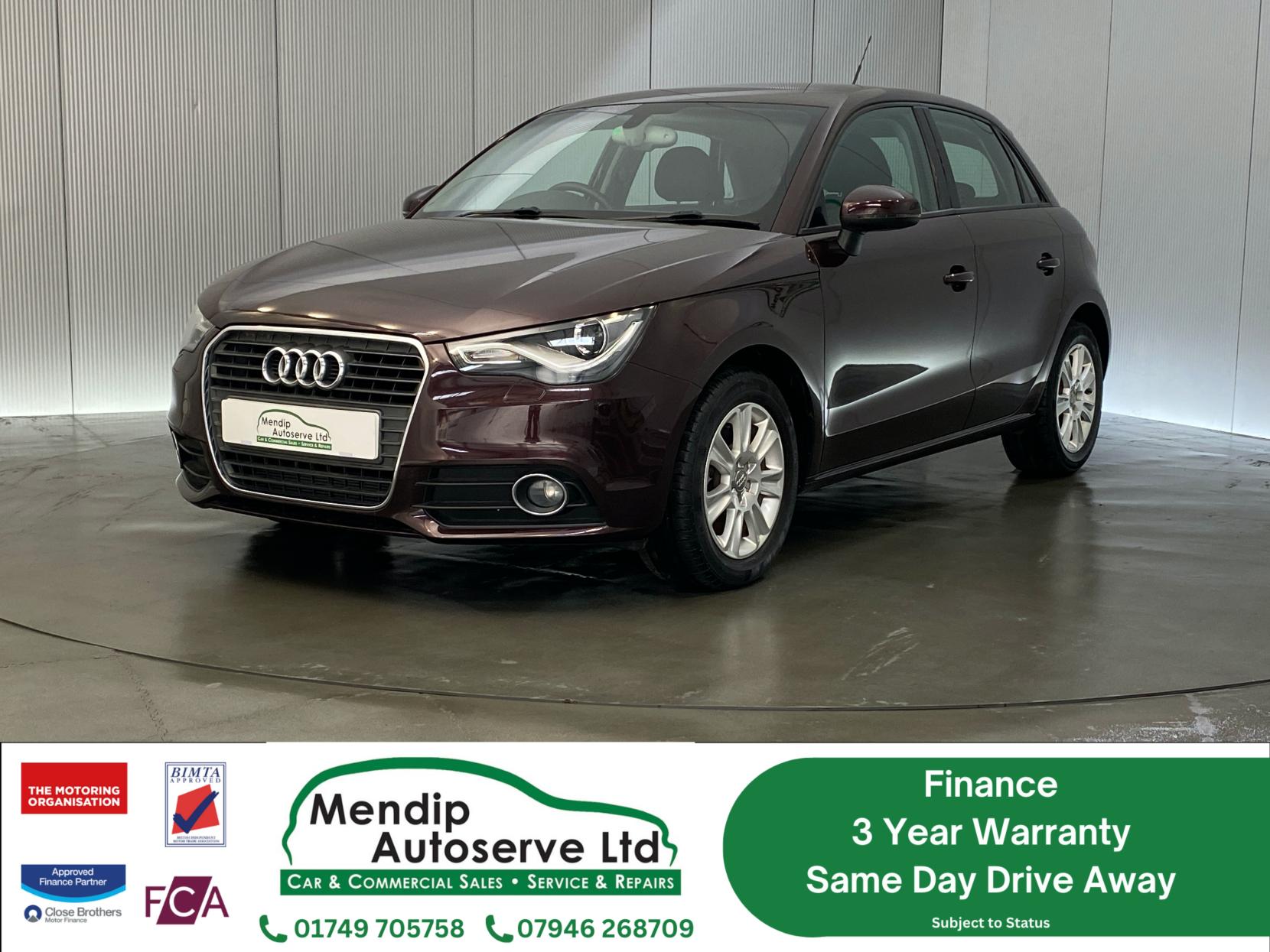 Audi A1 1.4 TFSI Sport Sportback 5dr Petrol S Tronic Euro 5 (s/s) (122 ps)