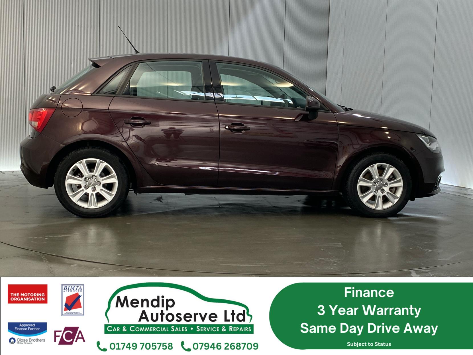 Audi A1 1.4 TFSI Sport Sportback 5dr Petrol S Tronic Euro 5 (s/s) (122 ps)