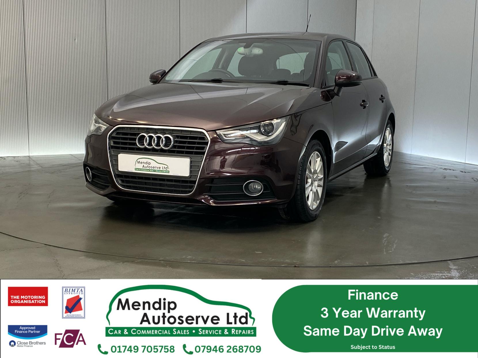 Audi A1 1.4 TFSI Sport Sportback 5dr Petrol S Tronic Euro 5 (s/s) (122 ps)
