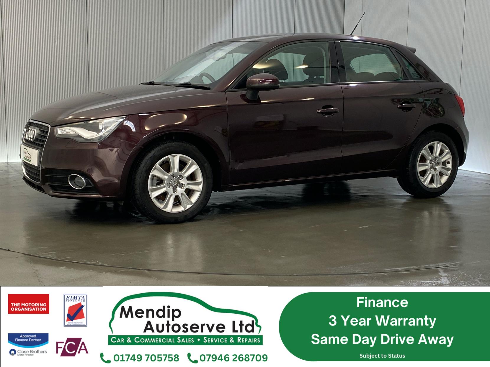 Audi A1 1.4 TFSI Sport Sportback 5dr Petrol S Tronic Euro 5 (s/s) (122 ps)
