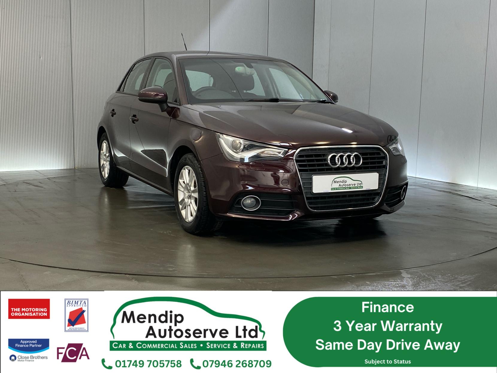 Audi A1 1.4 TFSI Sport Sportback 5dr Petrol S Tronic Euro 5 (s/s) (122 ps)