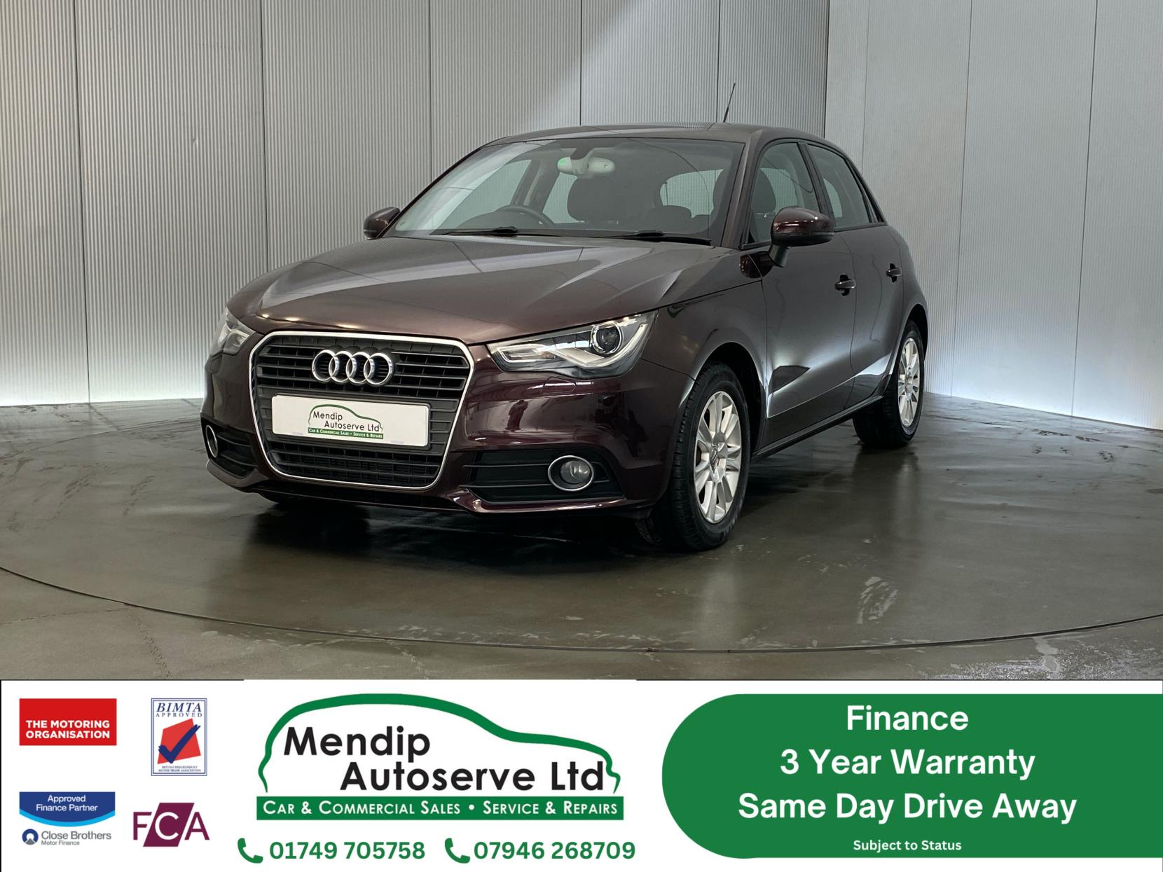 Audi A1 1.4 TFSI Sport Sportback 5dr Petrol S Tronic Euro 5 (s/s) (122 ps)