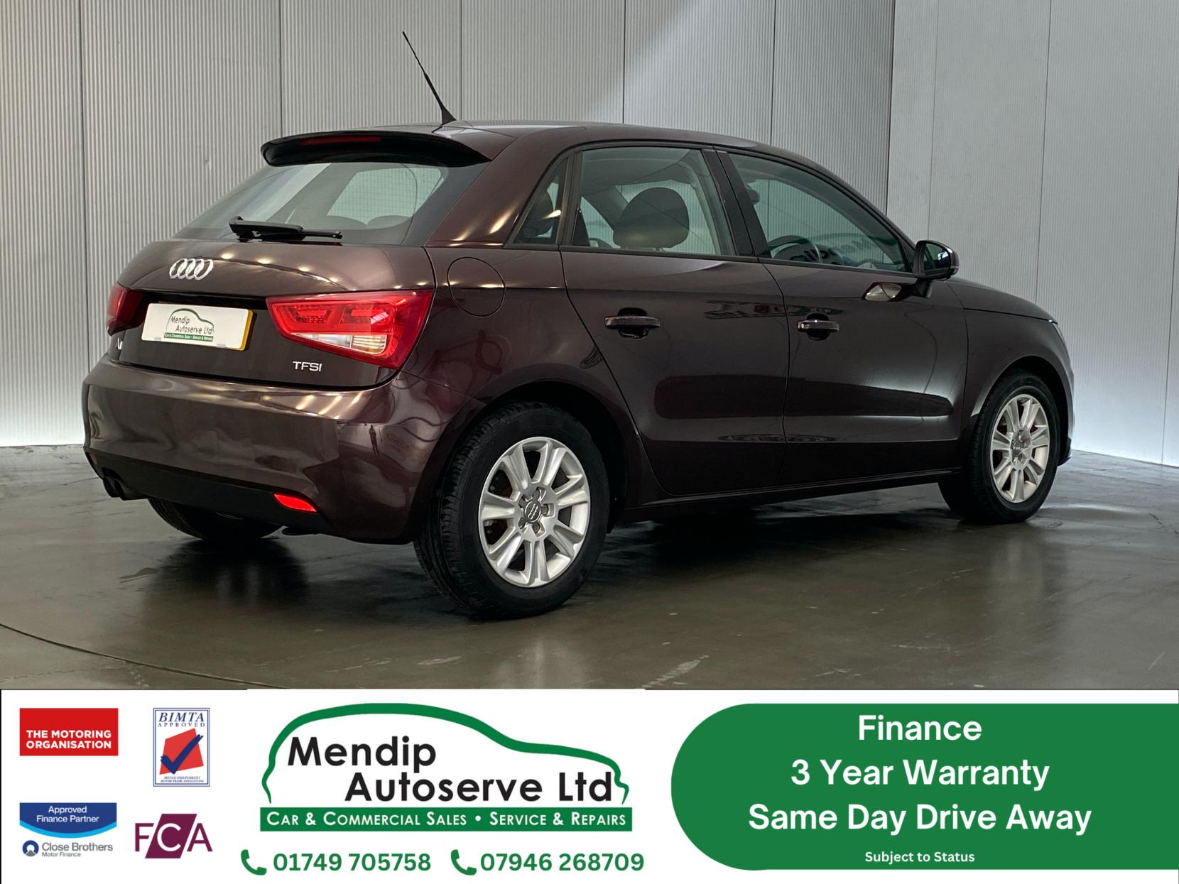 Audi A1 1.4 TFSI Sport Sportback 5dr Petrol S Tronic Euro 5 (s/s) (122 ps)