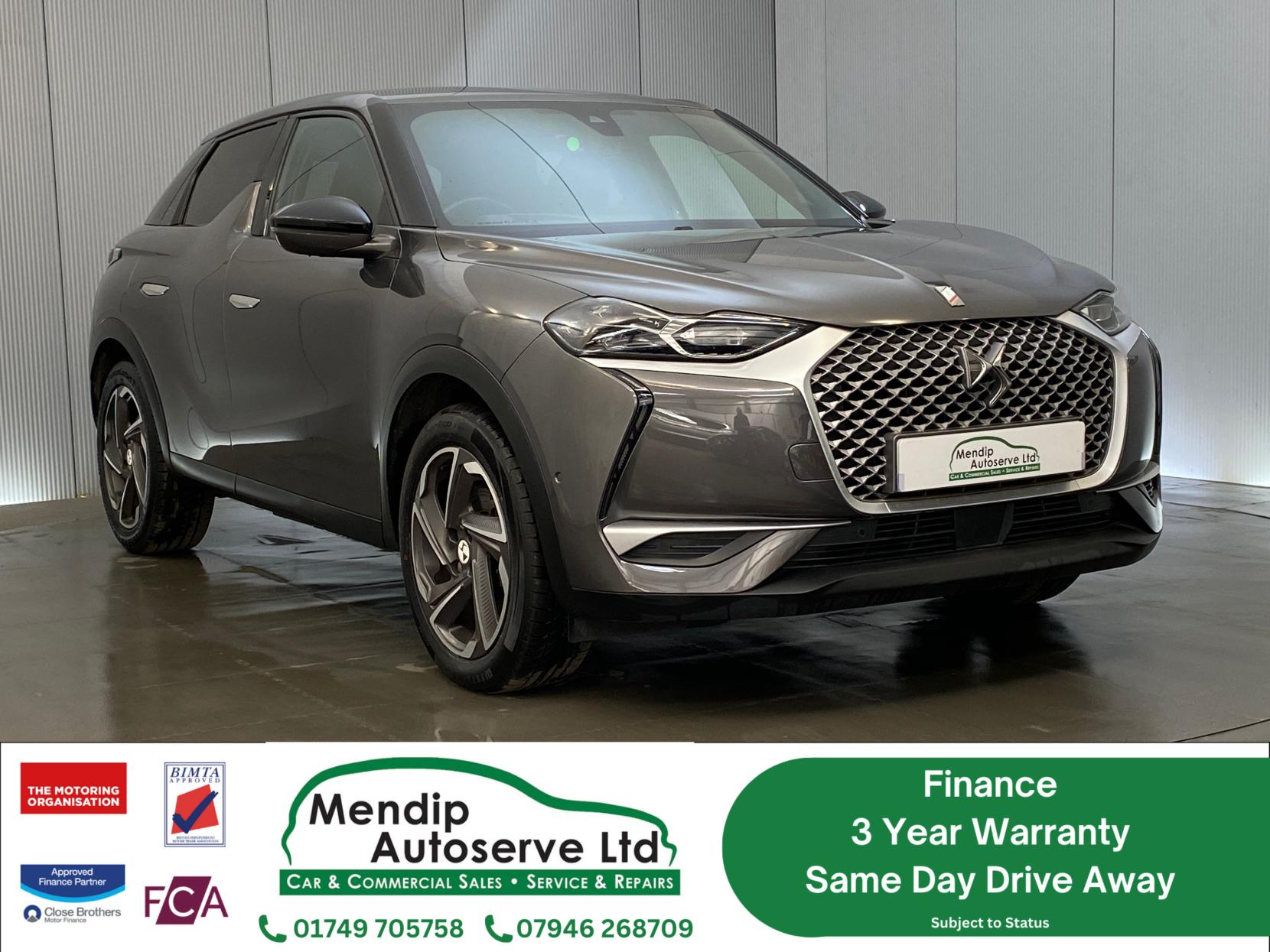 DS AUTOMOBILES DS 3 CROSSBACK E-TENSE 50kWh Ultra Prestige Crossback 5dr Electric Auto (136 ps)
