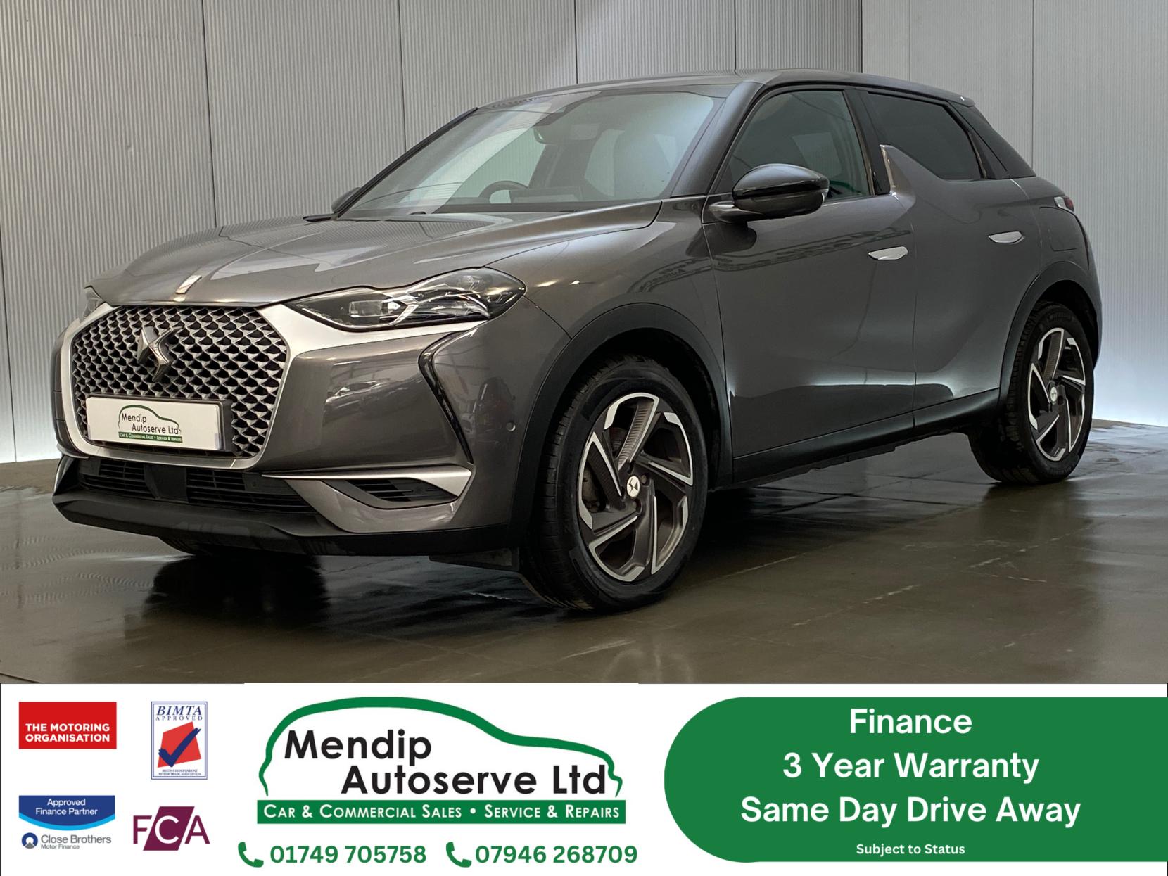 DS AUTOMOBILES DS 3 CROSSBACK E-TENSE 50kWh Ultra Prestige Crossback 5dr Electric Auto (136 ps)