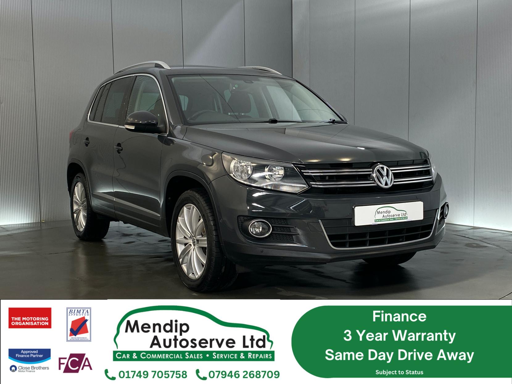 Volkswagen Tiguan 2.0 TDI BlueMotion Tech Match Edition SUV 5dr Diesel Manual 4WD Euro 6 (s/s) (150 ps)
