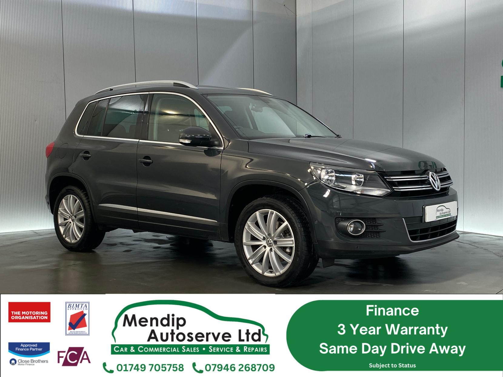 Volkswagen Tiguan 2.0 TDI BlueMotion Tech Match Edition SUV 5dr Diesel Manual 4WD Euro 6 (s/s) (150 ps)
