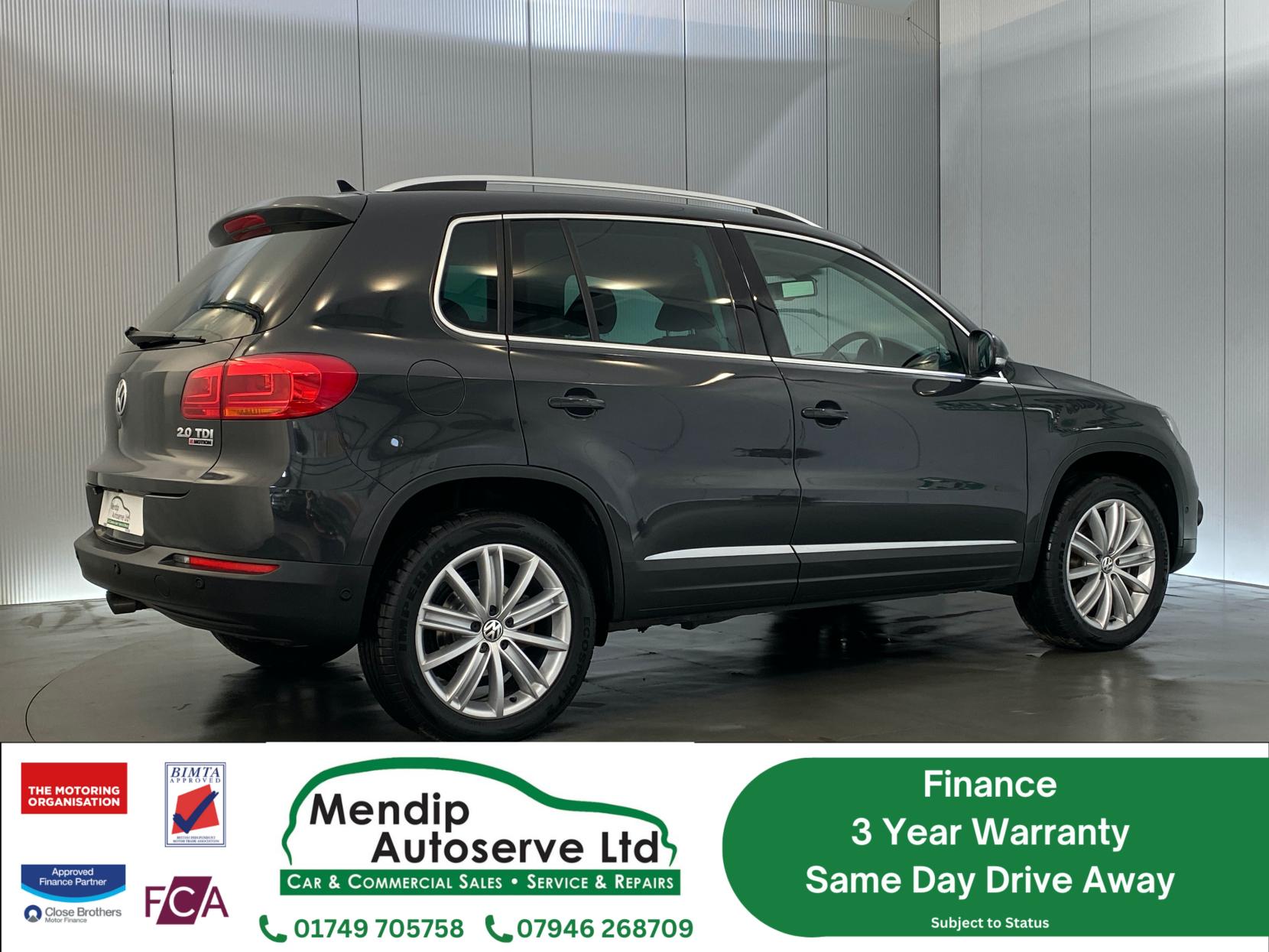 Volkswagen Tiguan 2.0 TDI BlueMotion Tech Match Edition SUV 5dr Diesel Manual 4WD Euro 6 (s/s) (150 ps)