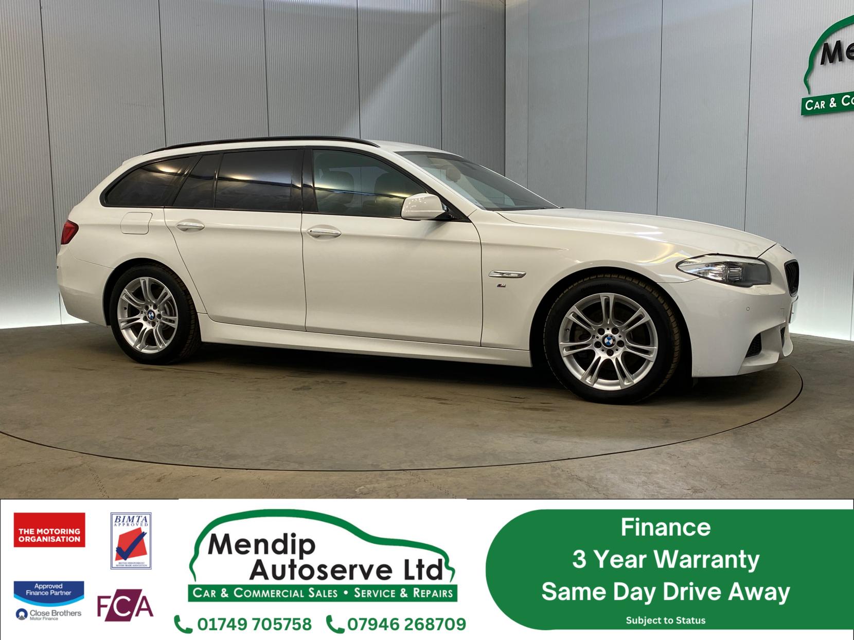 BMW 5 Series 3.0 530i M Sport Touring 5dr Petrol Auto Euro 5 (272 ps)