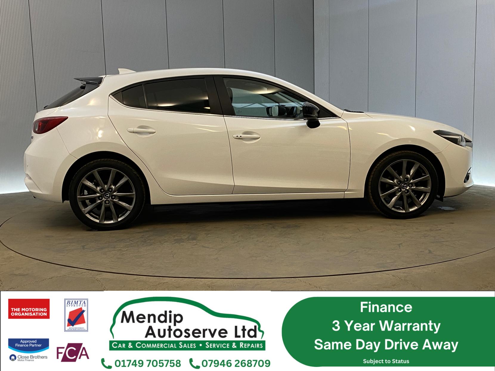 Mazda Mazda3 2.0 SKYACTIV-G Sport Black Hatchback 5dr Petrol Manual Euro 6 (s/s) (121 ps)