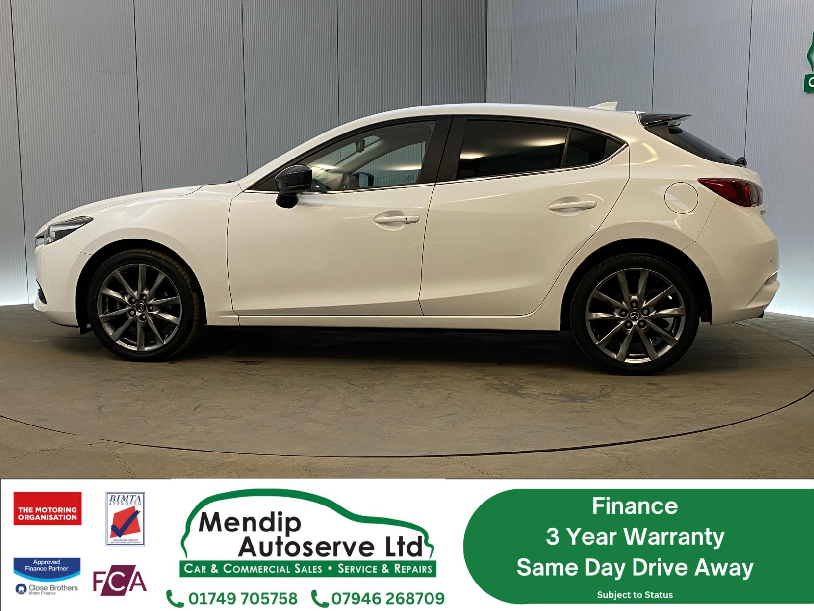 Mazda Mazda3 2.0 SKYACTIV-G Sport Black Hatchback 5dr Petrol Manual Euro 6 (s/s) (121 ps)