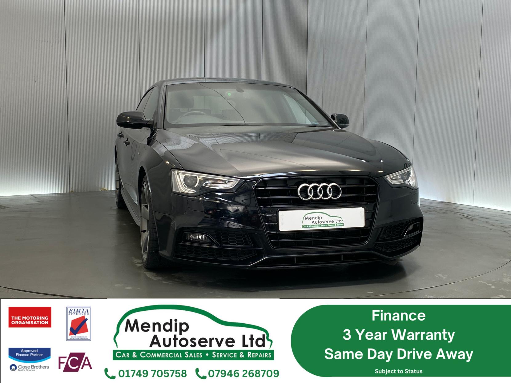 Audi A5 2.0 TDI Black Edition Plus Sportback 5dr Diesel Multitronic Euro 6 (s/s) (190 ps)