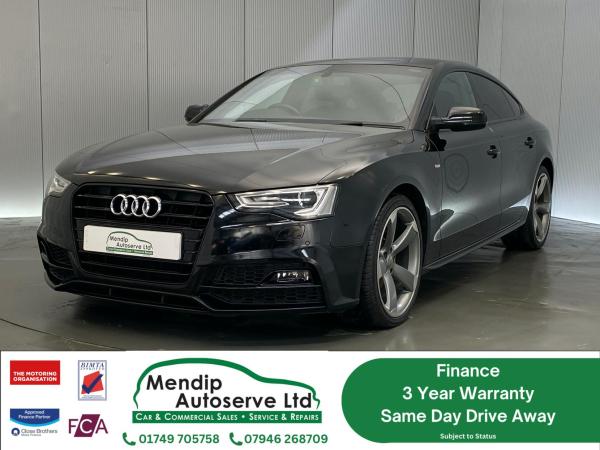 Audi A5 2.0 TDI Black Edition Plus Sportback 5dr Diesel Multitronic Euro 6 (s/s) (190 ps)