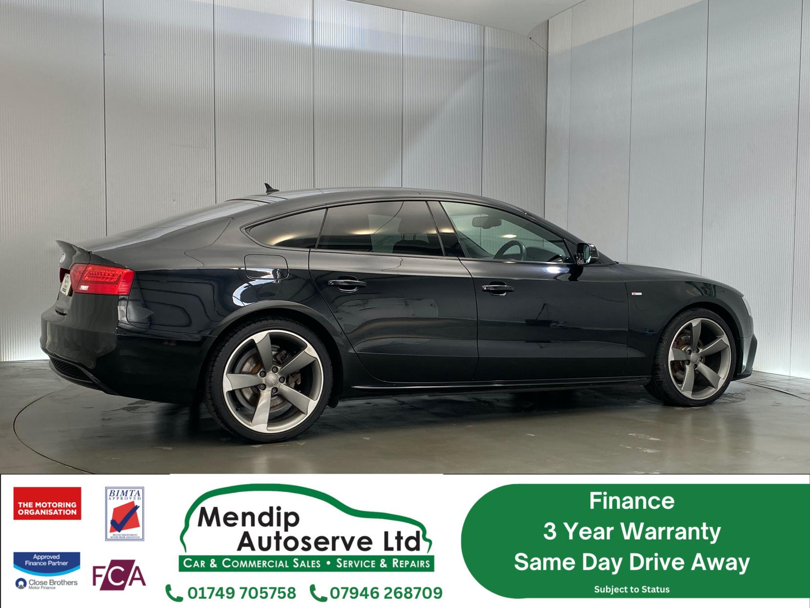 Audi A5 2.0 TDI Black Edition Plus Sportback 5dr Diesel Multitronic Euro 6 (s/s) (190 ps)