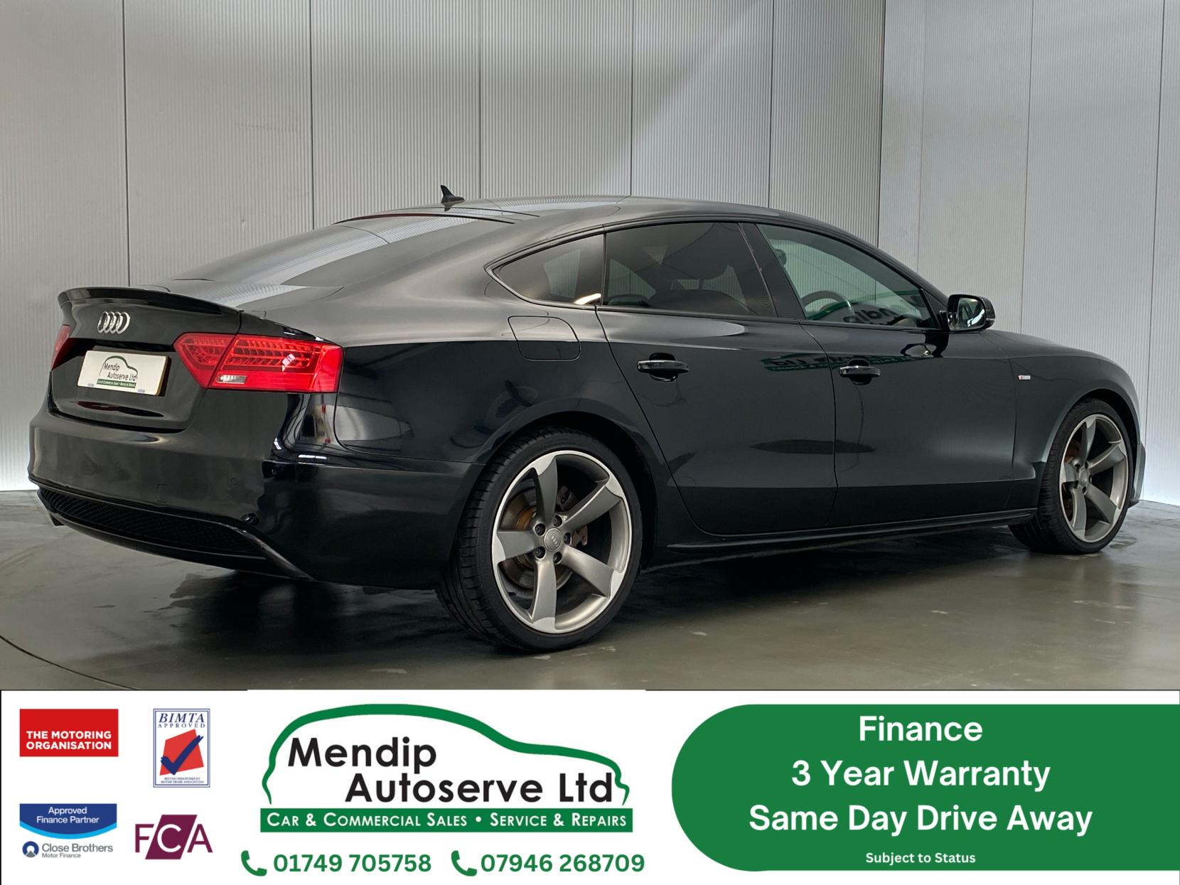 Audi A5 2.0 TDI Black Edition Plus Sportback 5dr Diesel Multitronic Euro 6 (s/s) (190 ps)