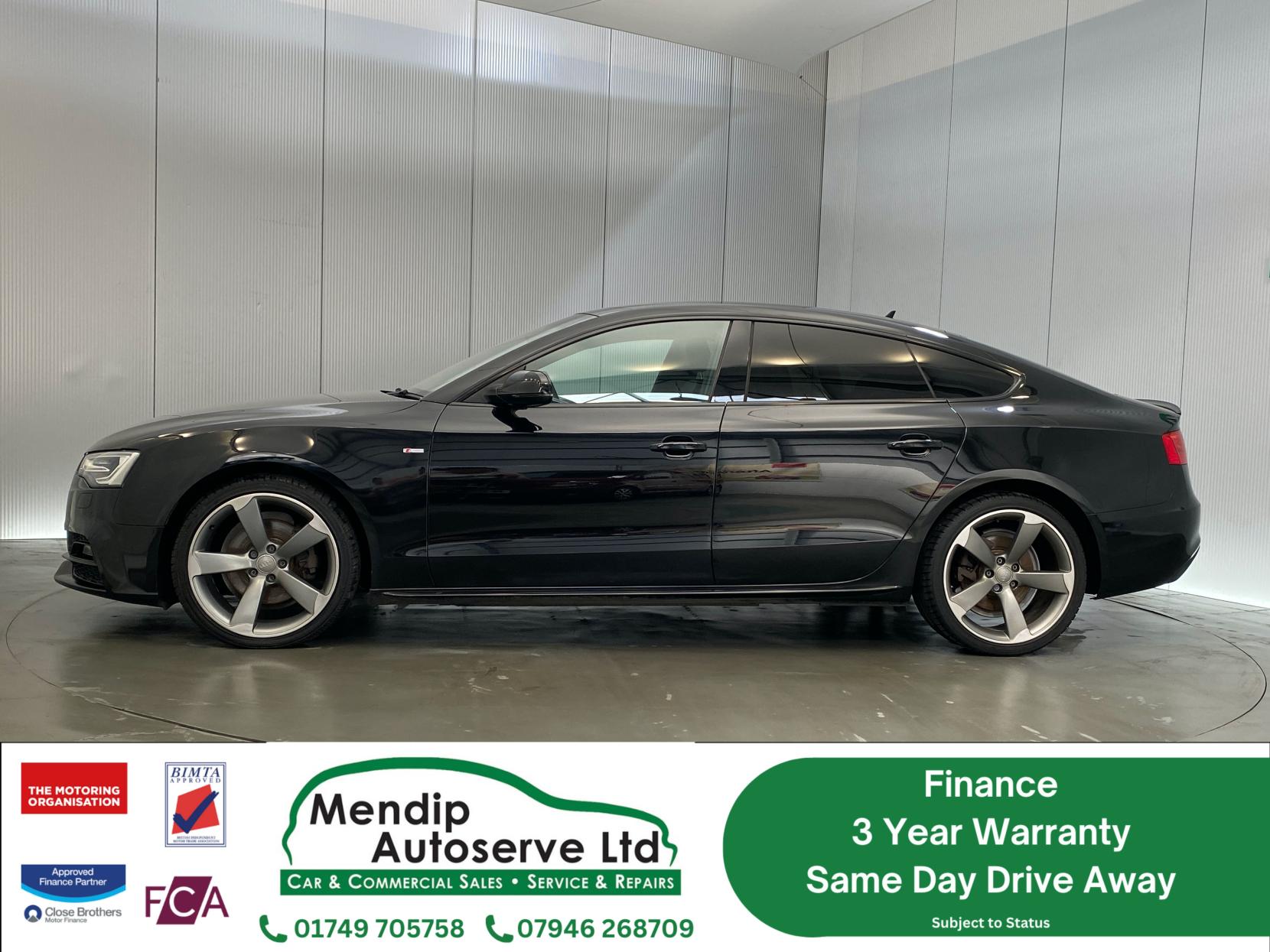 Audi A5 2.0 TDI Black Edition Plus Sportback 5dr Diesel Multitronic Euro 6 (s/s) (190 ps)